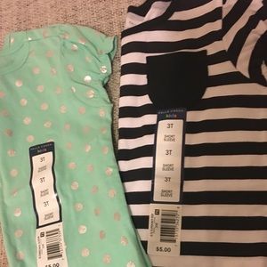 2 NWT little girls tops